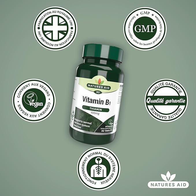 Vitamin B1 Thiamin Hydro 100mg 90