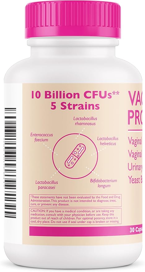 Vaginal Probiotics for Women 10 Billion 30 Capsules