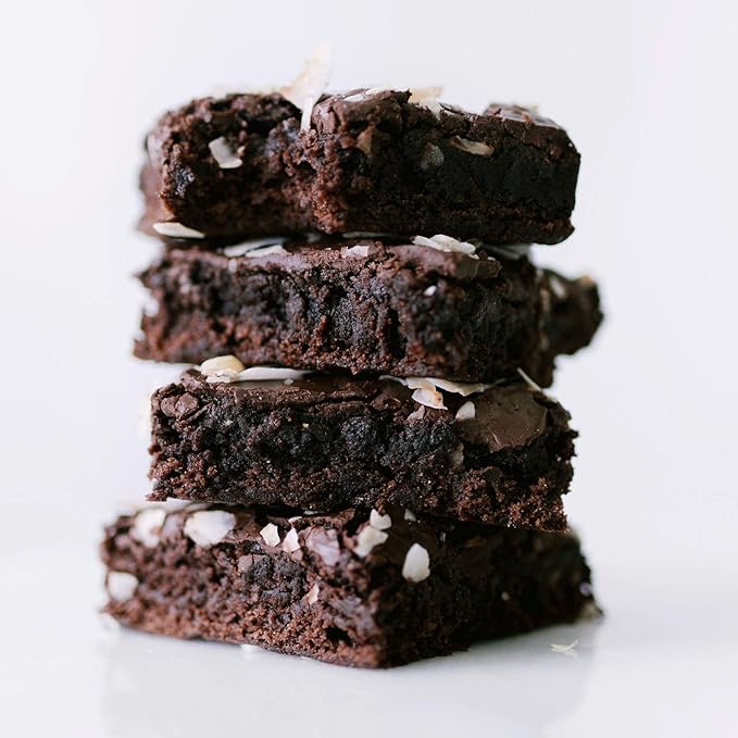 Miss Jones Baking Brownie Mix - Almond Flour, Gluten Free, Low Carb, No Sugar Added, Naturally Sweetened Desserts & Treats - Keto, Diabetic, Atkins, WW, and Paleo Friendly (Pack of 1)