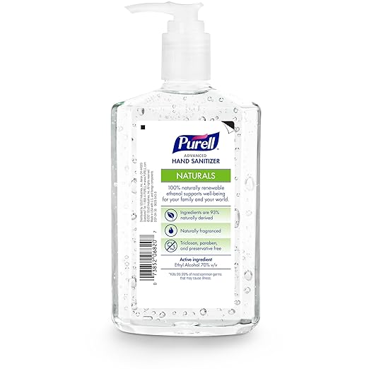 Purell Advanced Hand Sanitizer Naturals 12 fl 4) - 3623-06-EC2