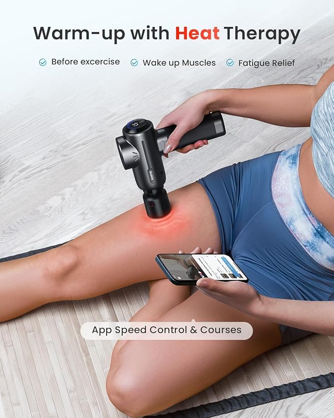 RENPHO Massage Gun with Heat and