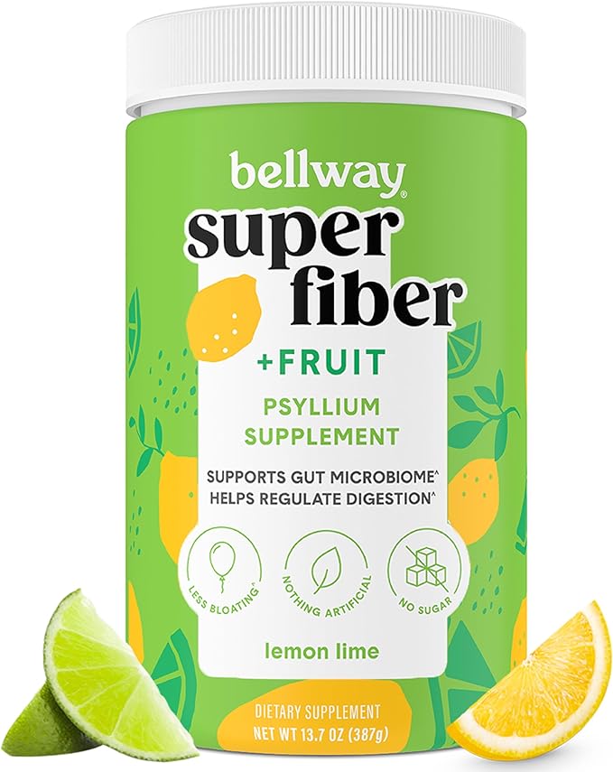 Bellway Super Fiber Powder + Fruit, (50 Servings)
