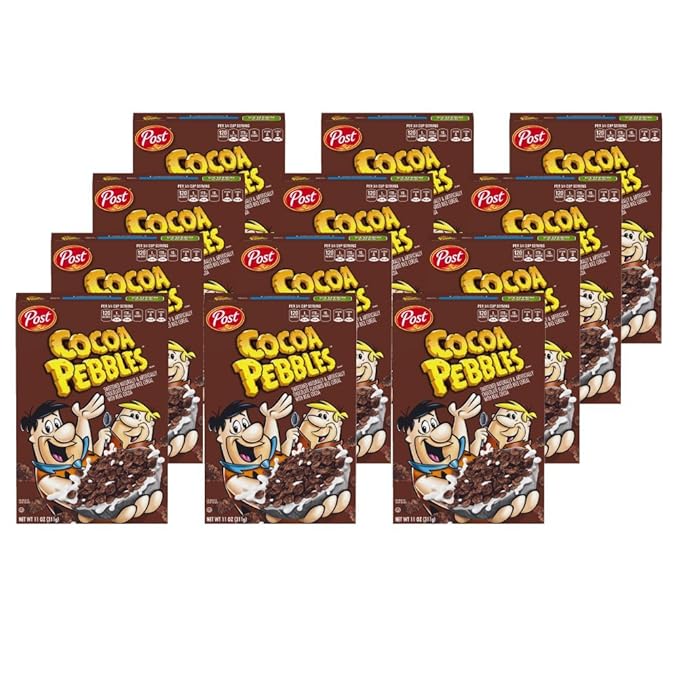 Post Cocoa Pebbles Gluten Free Cereal, 11 Ounce 12)