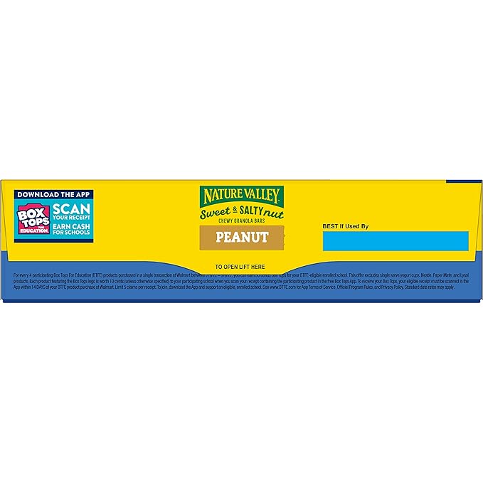 Nature Valley Granola Bars, Sweet and Salty Nut, Peanut, 15 Bars, 18 OZ
