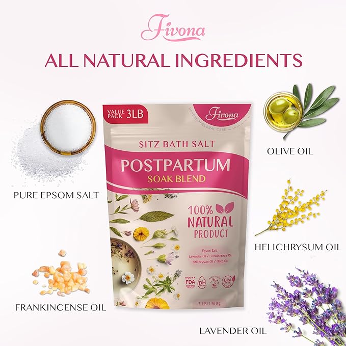FIVONA Postpartum Soak Blend 48oz