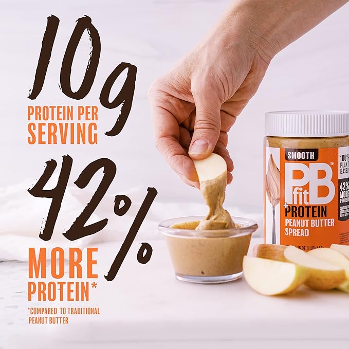 PBfit Peanut Butter: 10g Plant Based 16oz