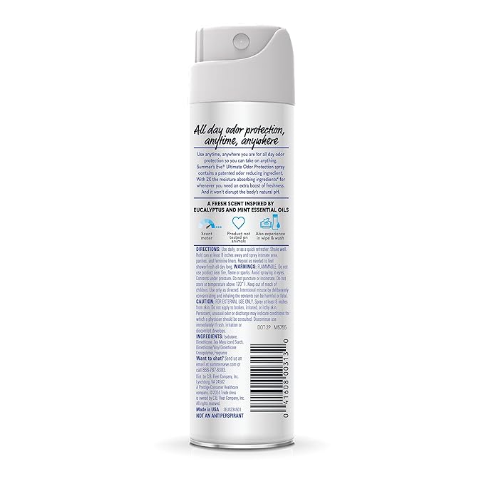 Summer's Eve, Ultimate Odor Control, Feminine 2 oz