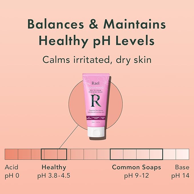 Rael Feminine Wash, Soothing Gel to (4.4 Fl 2)