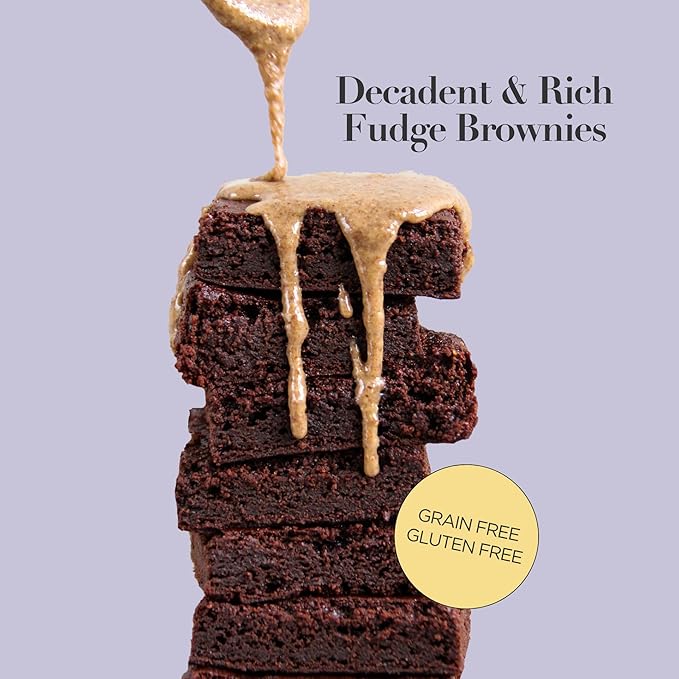 Stellar Eats Fudge Brownie Baking Mix, 10.4 oz, 1 Pack - Grain Free, Gluten Free, Dairy Free, Plant Based, Paleo Friendly