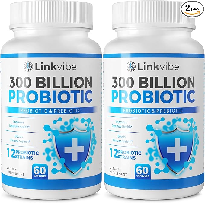 Probiotic 300 Billion CFU 12 Strains -120 Counts