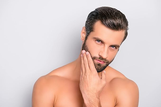 OPO - Organic Beard Oil for Men: 4 oz Sandalwood, Non-GMO, Vegan Facial Hair Conditioner for Fast Growing Beard, Mustache, Eyelash & Eyebrows
