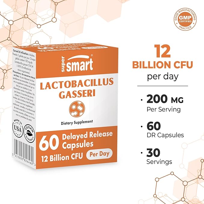 Supersmart - Lactobacillus Gasseri 12 Billion 60 DR