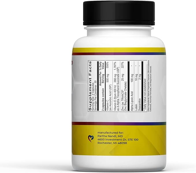Dr. Nandi's EyeMax Supplement for Eye (60 Count)