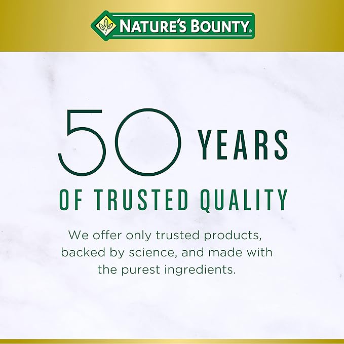 Nature's Bounty Red Yeast Rice Pills 600mg, 120 120 Capsules