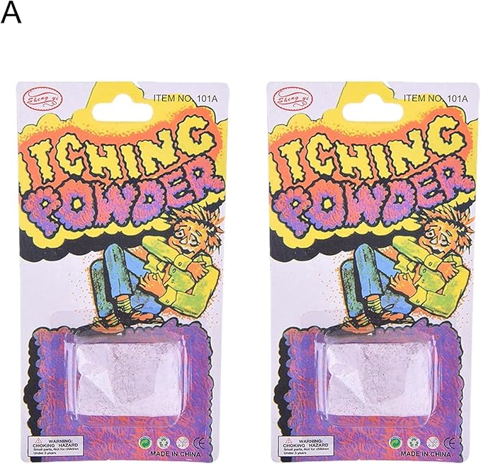 2Pcs Purple Helpful Funny Powder Safe 14cm and 7.5cm Easy