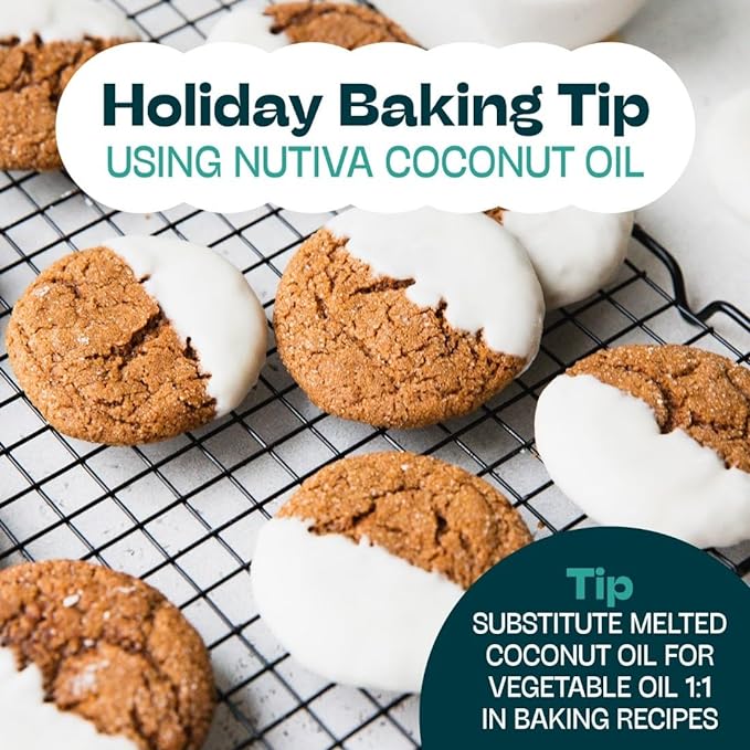Nutiva, Organic Coconut Oil, 54 Fl Oz