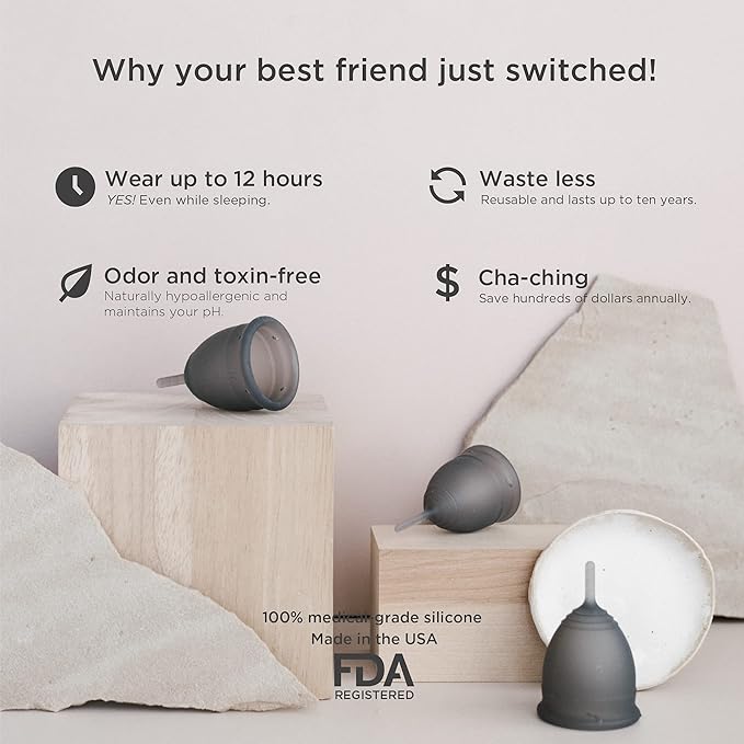Saalt Soft Menstrual Cup 12 Hours