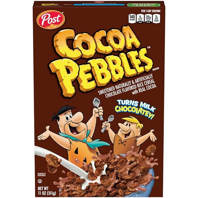 Post Cocoa Pebbles Gluten Free Cereal, 11 Ounce 12)