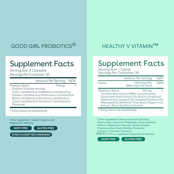 Love Wellness Good Girl Vaginal Probiotics