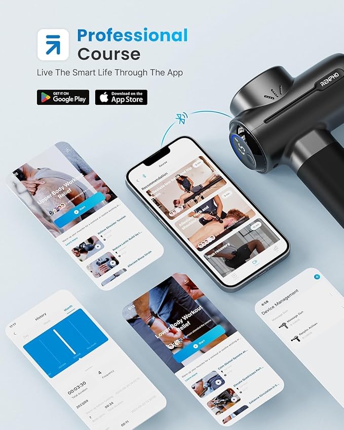 RENPHO Massage Gun with Heat and