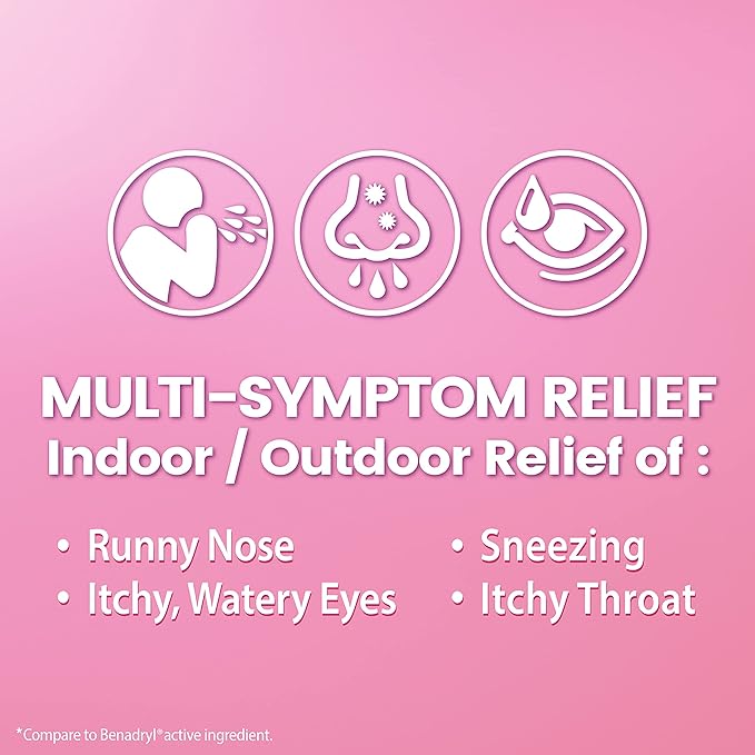 HealthA2Z® Allergy Relief 25mg | (600 Caplets 1))