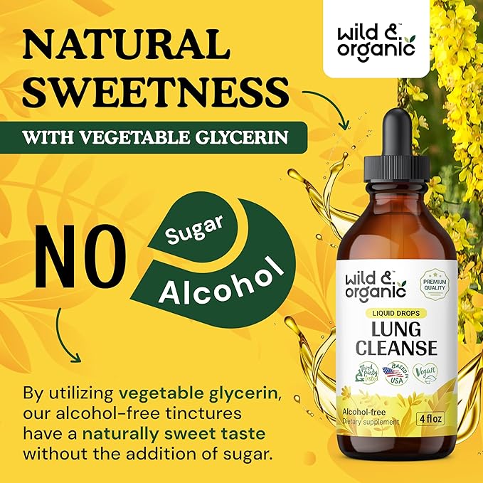 Wild & Organic Lung Detox and 4 fl