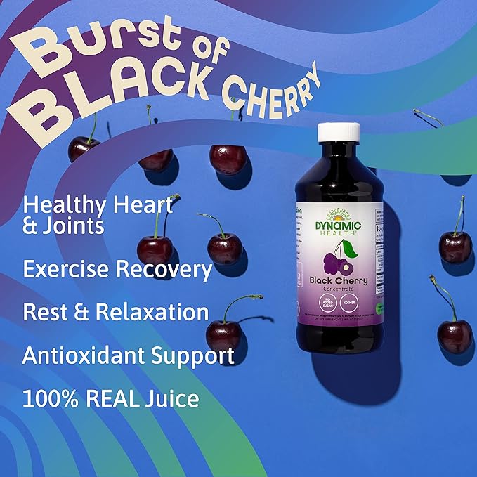 Dynamic Health Black Cherry Concentrate, 8 oz Liquid