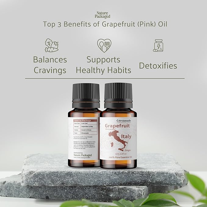 Grapefruit Essential Oil - Direct from Citrusmade in Sicily- Pure Essential Oil for Diffusers and Aromatherapy | 100% Pure Therapeutic Grade (25LBS)