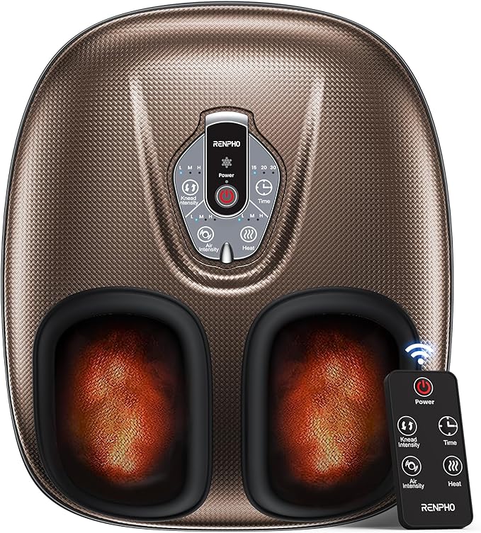 RENPHO Foot Massager Machine with Heat, 3 Levels