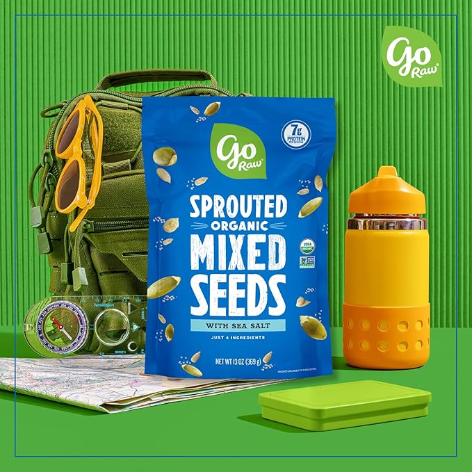 Go Raw Organic Sprouted Mixed Seeds, 13 oz,