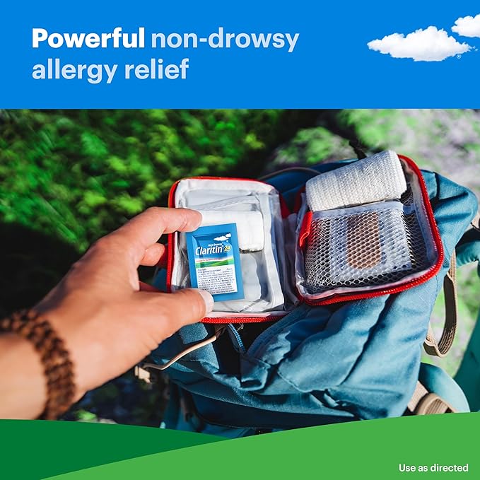 Claritin 24hr Non-Drowsy Allergy Relief, Loratadine Tablets 30 + 1 Ct