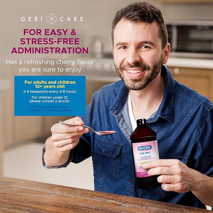 GeriCare Geri-Dryl Diphenhydramine HCI Solution 16 FL 1)