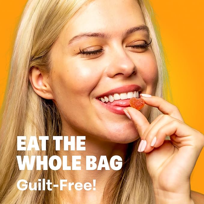 Shameless Snacks - Healthy Low Calorie Snacks, Low Carb Keto Gummies (Gluten Free) - 6 Pack OMG Peach