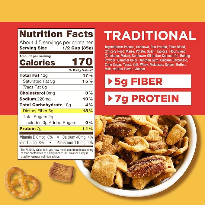 Catalina Crunch Mix Traditional Protein Snack Mix 3