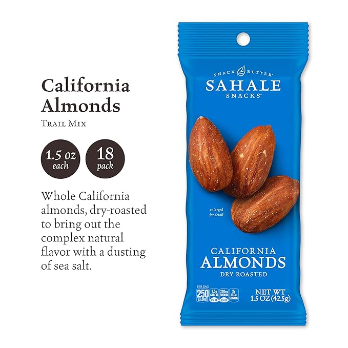 Sahale Snacks Almonds Dry Roasted Snack 27 Ounce