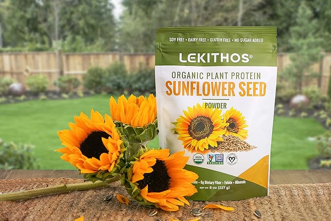 Organic Sunflower Protein Sunflower 8 oz 15g Protein