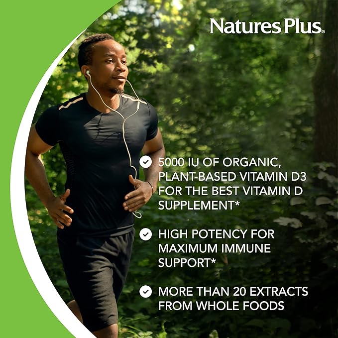 Natures Plus Source of Life Garden D3-60 Vegan 2 - 60 Total