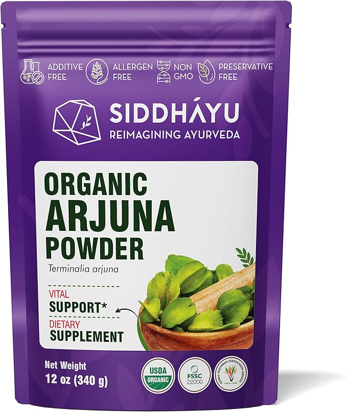 Organic Arjuna Powder 12 oz