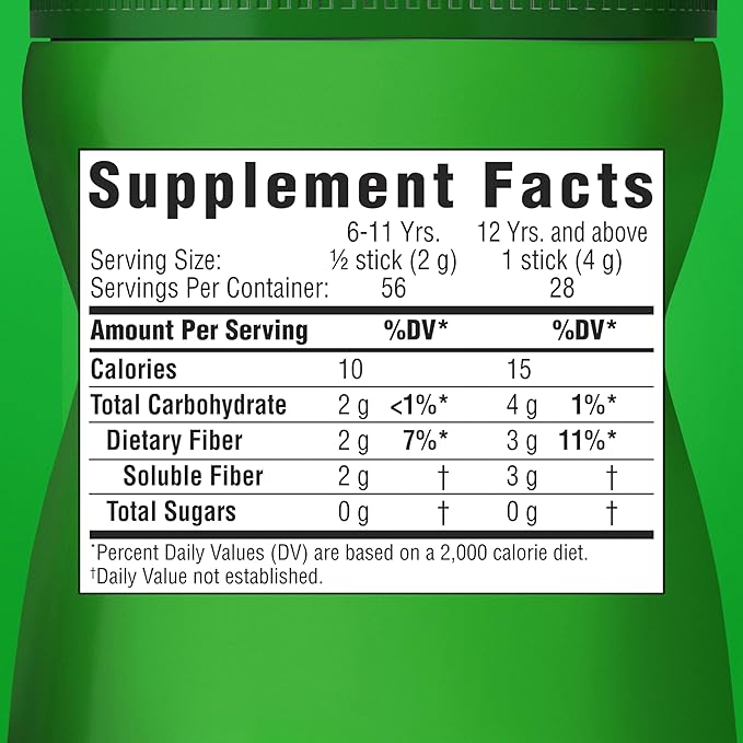 Benefiber On The Go Prebiotic Fiber 36 Sticks 2)