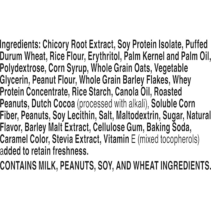 Fiber One 70 Calorie Chocolate Peanut Butter Bars, Snack, 10ct (Pack of 3)