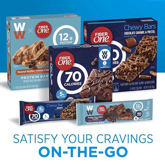 Fiber One Chewy Bars, Oats & Chocolate Strawberry Fiber Snacks, 5 Count, 7 oz