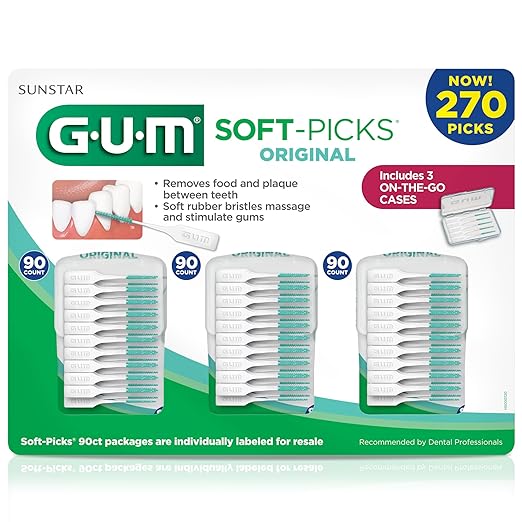 GUM Soft-Picks Original, Easy to Use 270ct