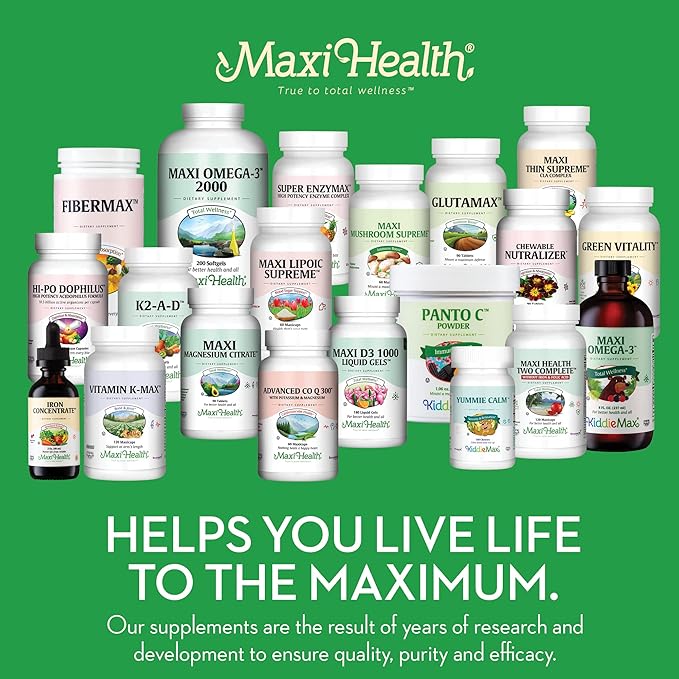 Maxi-Health Evening Primrose and Flax Seeds 3 6 6 9 9 Supplements 180 Count