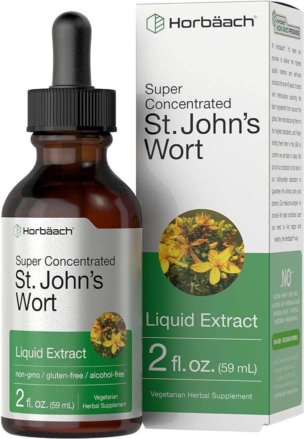 Horbäach St Johns Wort Tincture 2 Oz