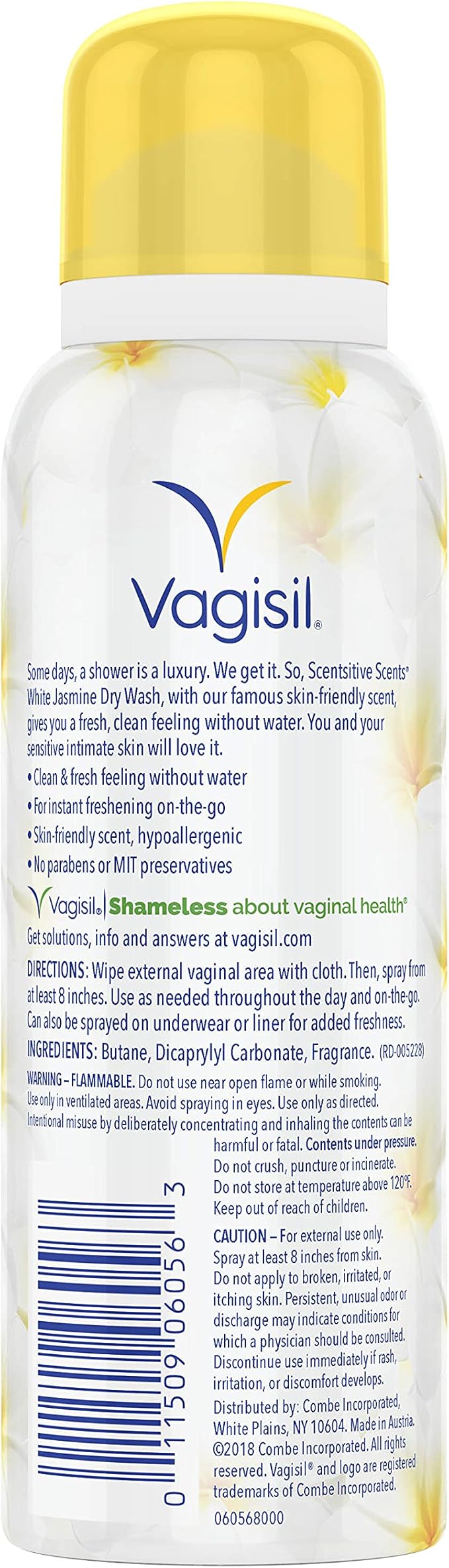 Vagisil Scentsitive Scents Feminine Dry Wash 2.6 Ounce 1)