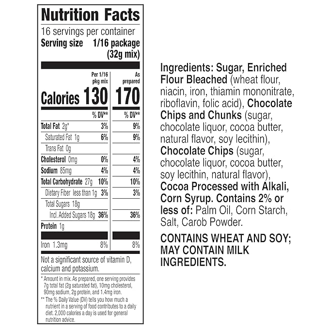 Betty Crocker Delights Supreme Triple Chunk Brownie Mix, 17.8 oz