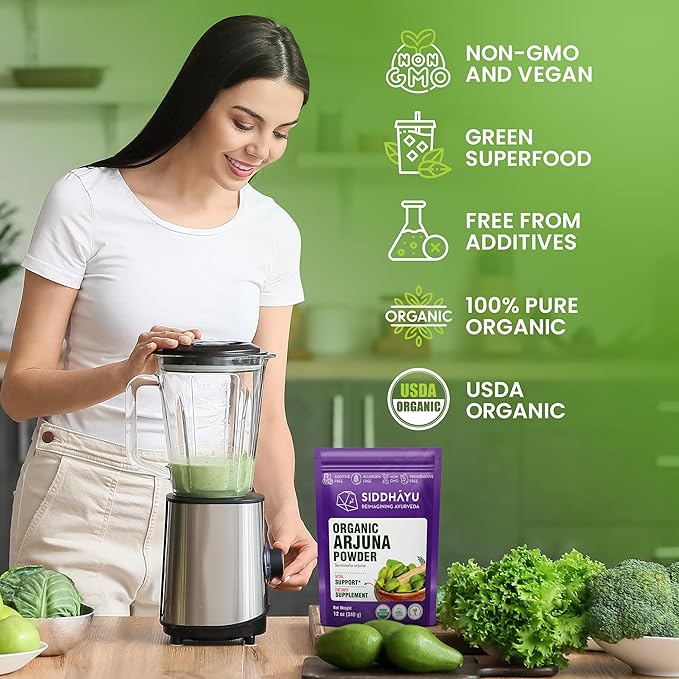 Organic Arjuna Powder 12 oz