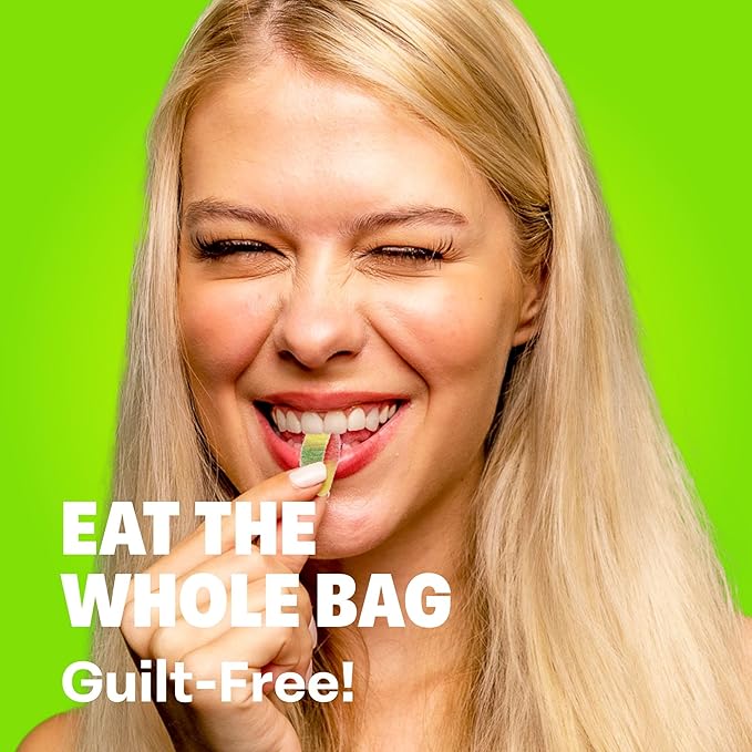 Shameless Snacks - Healthy Low Calorie Snacks, Low Carb Keto Gummies (Gluten Free Candy) - 6 Pack Wild Worms