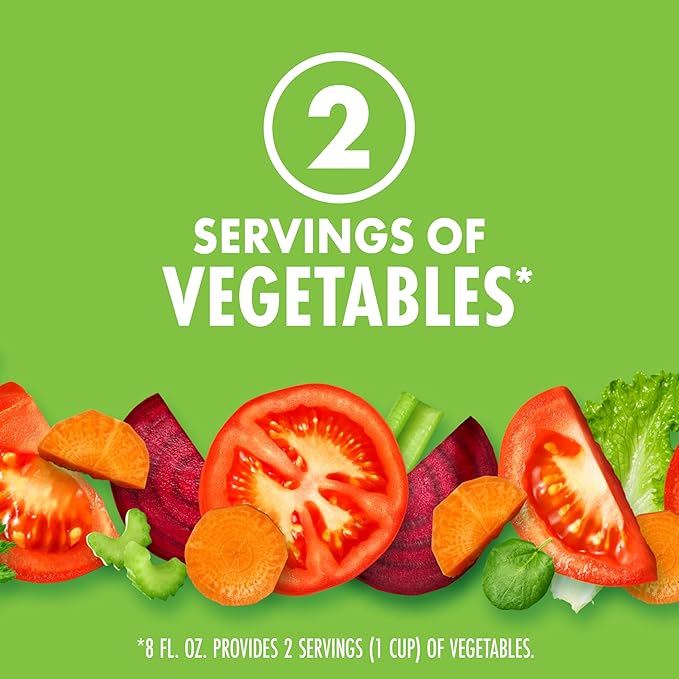 V8 Original 100% Vegetable Juice, 46 fl oz Can (12 Pack)
