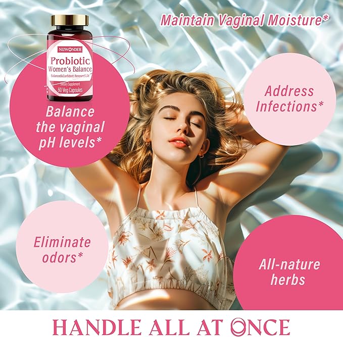 Women's probiotic - Natural Vaginal Support 60 Capsules